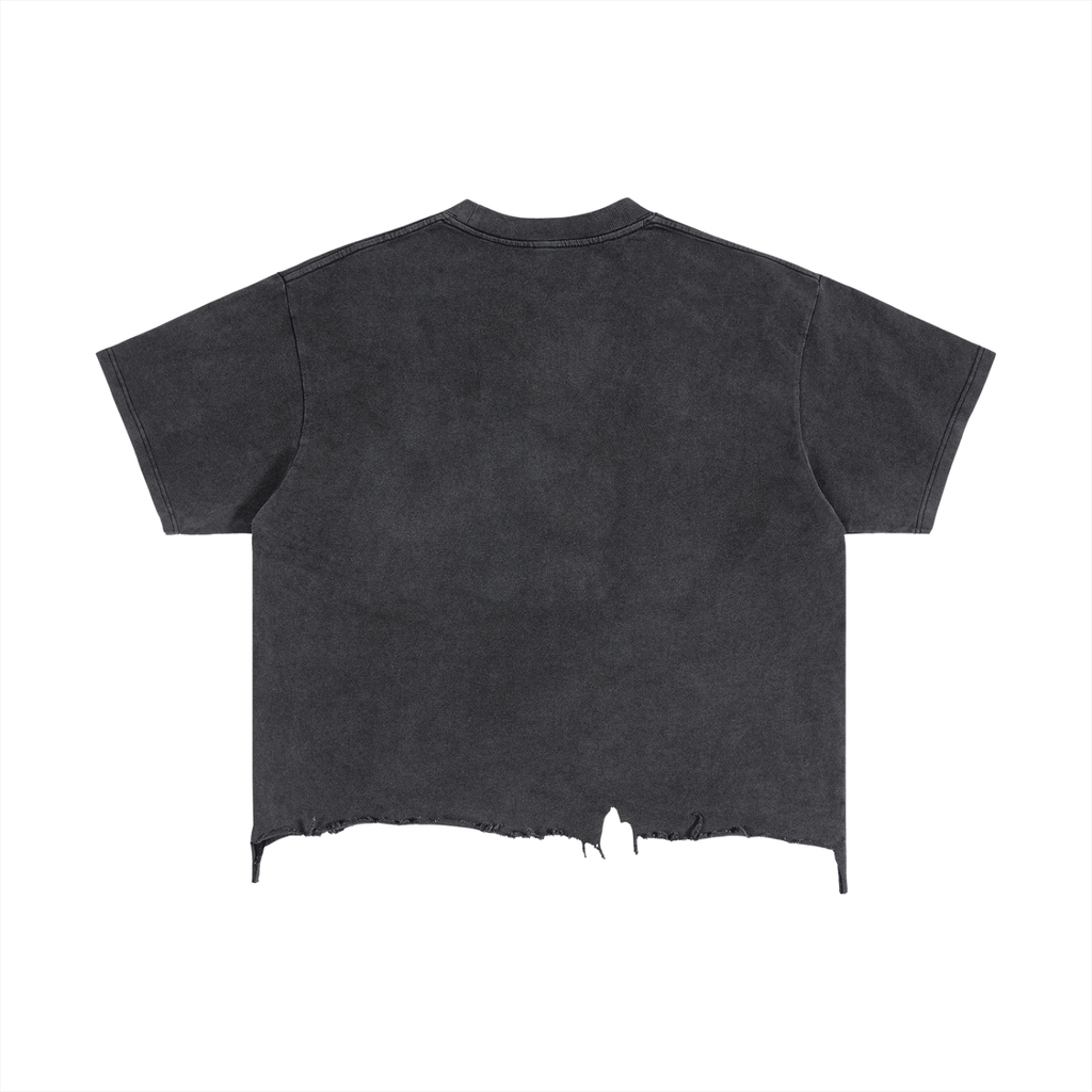 Botched Vaniti Distressed Hem T-Shirt