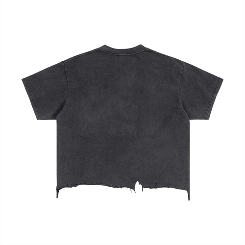 Botched Vaniti Distressed Hem T-Shirt