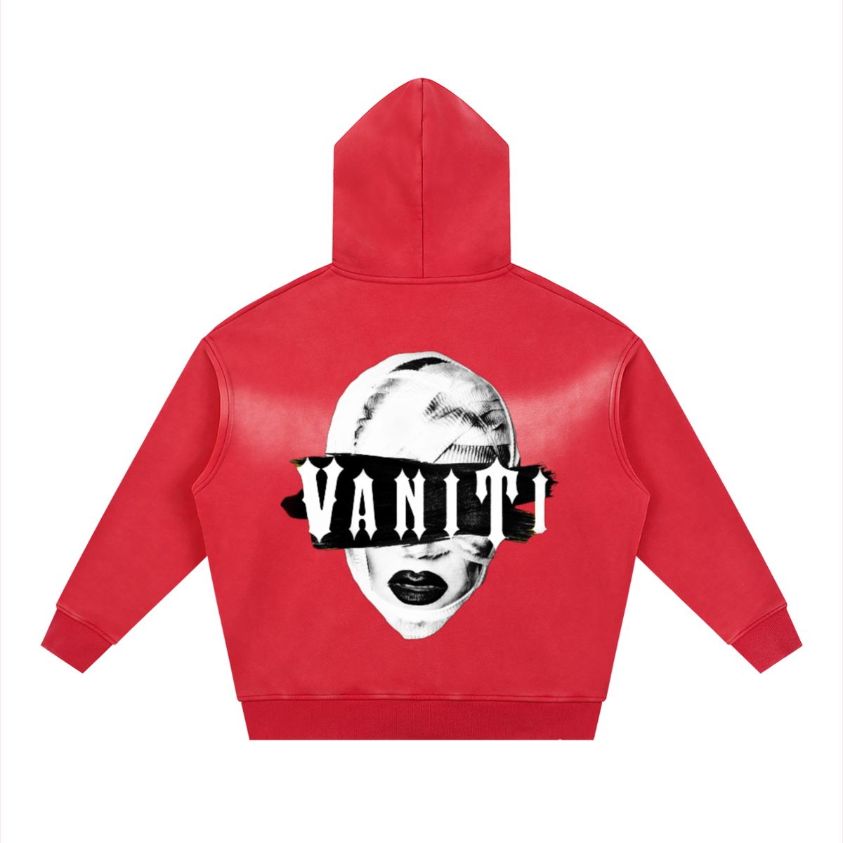BOTCHED Sunfade Two-way Zipper Boxy Fleece Hoodie