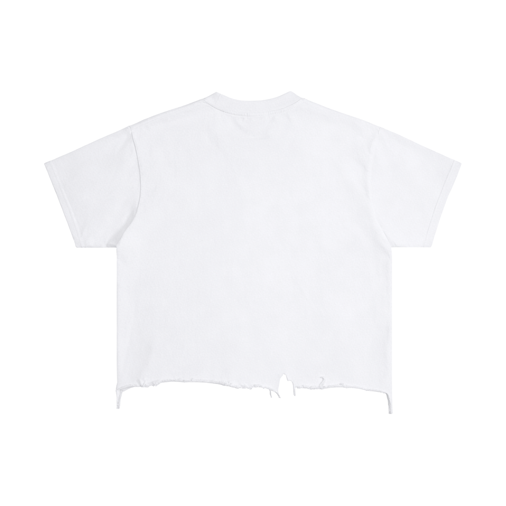 Botched Vaniti Distressed Hem T-Shirt