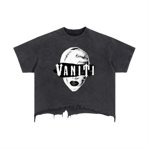Botched Vaniti Distressed Hem T-Shirt