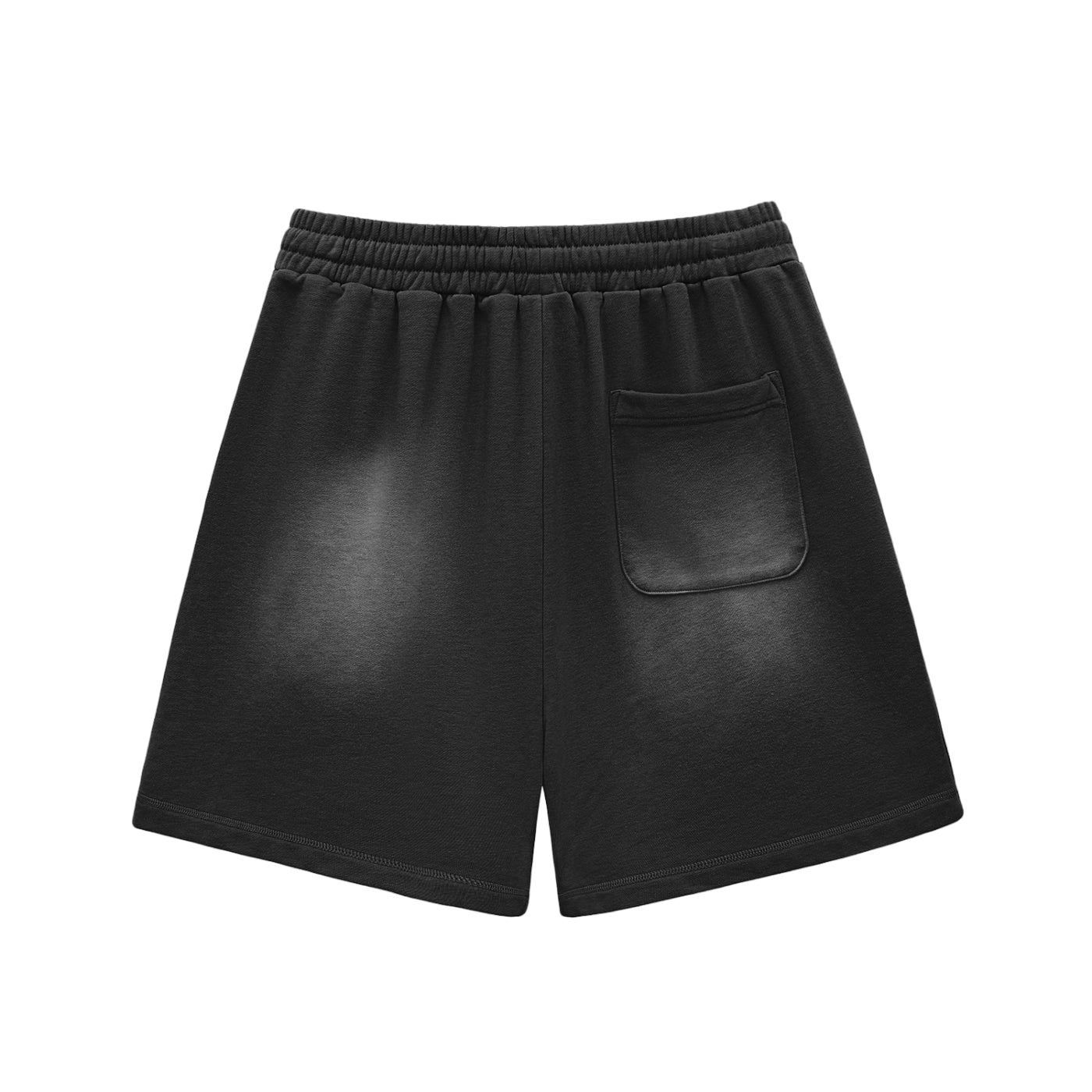 Eternal Rise Raw Edge Cotton Shorts