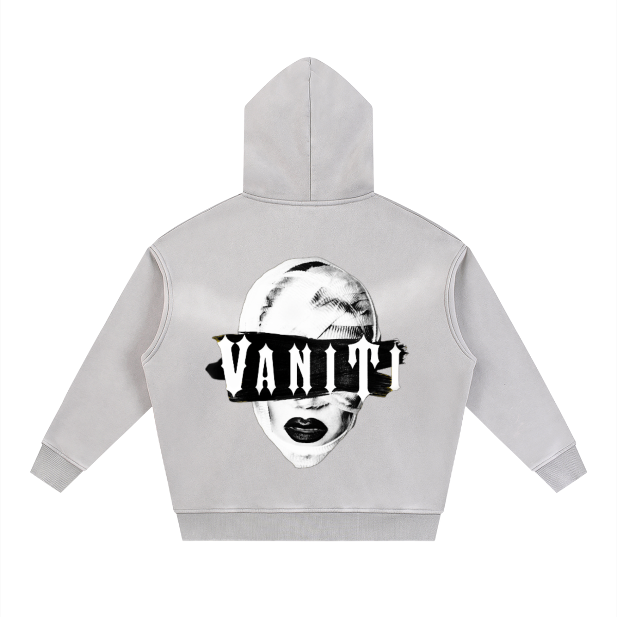 BOTCHED Sunfade Two-way Zipper Boxy Fleece Hoodie